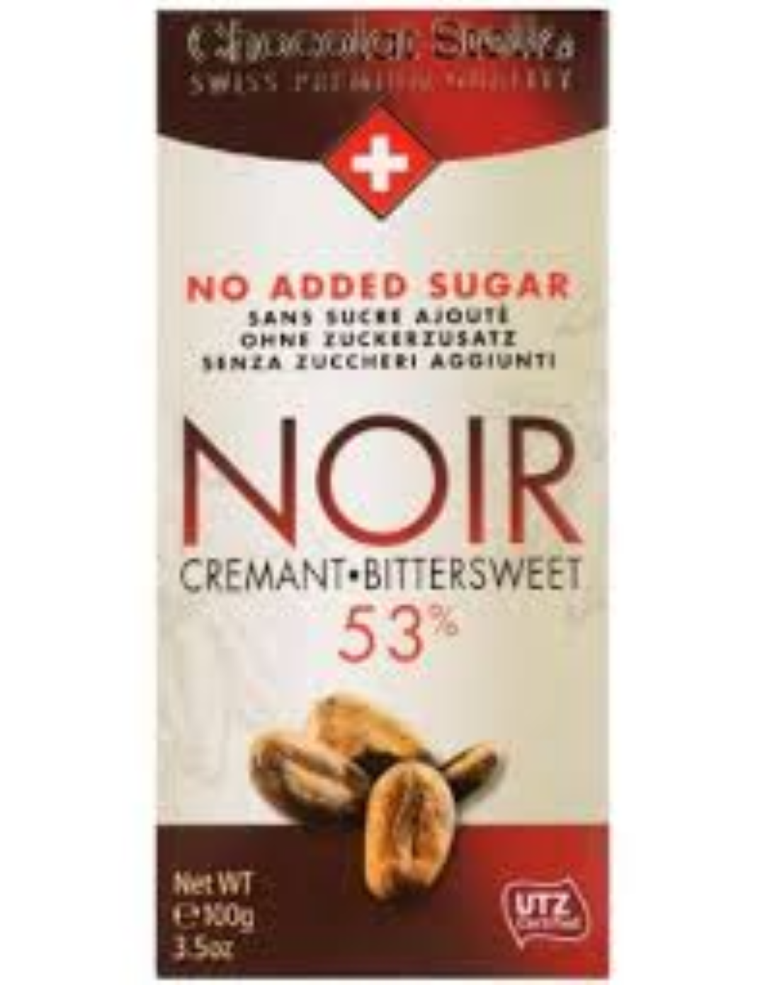 STELLA NAS 53% DARK CHOC BITTERSWEET 100G